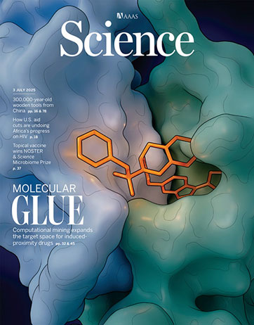 Cover of the July 3, 2025 issue of SCIENCE magazine.